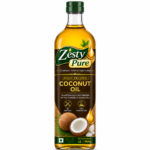 Wood Cold Pressed Coconut Oil 1L | Glass Bottle | Kolhu/Kacchi Ghani/Chekku Method | Natural & Chemical-Free | Edible Grade | For Cooking, Skin, Hair & Baby Massage | Unrefined